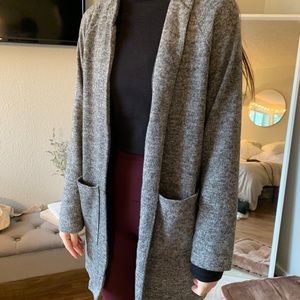 Grey cardigan